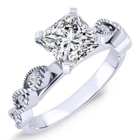 Sophora Princess Diamond Bridal Set (Lab Grown Igi Cert) whitegold