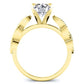 Sophora Round Diamond Bridal Set (Lab Grown Igi Cert) yellowgold