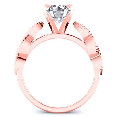 Sophora Round Diamond Bridal Set (Lab Grown Igi Cert) rosegold