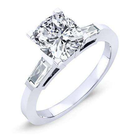 2.00 ct - Sorrel - GIA Natural Cushion Diamond Engagement Ring