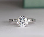 Sorrel Round Diamond Engagement Ring (Lab Grown Igi Cert) whitegold
