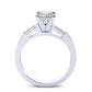 Sorrel Round Diamond Bridal Set (Lab Grown Igi Cert) whitegold