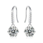 Suanne Diamond Earrings (Clarity Enhanced) whitegold