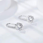 Suanne Diamond Earrings (Clarity Enhanced) whitegold