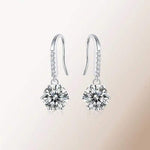 Suanne Diamond Earrings (Clarity Enhanced) whitegold