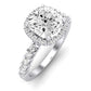 Sweetpea Cushion Diamond Bridal Set (Lab Grown Igi Cert) whitegold