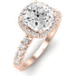 Sweetpea Cushion Diamond Engagement Ring (Lab Grown Igi Cert) rosegold