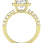 Sweetpea Cushion Diamond Engagement Ring (Lab Grown Igi Cert) yellowgold