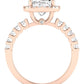 Sweetpea Cushion Diamond Engagement Ring (Lab Grown Igi Cert) rosegold