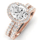 Sweetpea Oval Diamond Bridal Set (Lab Grown Igi Cert) rosegold