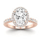 Sweetpea Oval Diamond Bridal Set (Lab Grown Igi Cert) rosegold