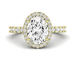 Sweetpea Oval Diamond Engagement Ring (Lab Grown Igi Cert) yellowgold