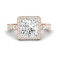 Sweetpea Princess Diamond Bridal Set (Lab Grown Igi Cert) rosegold