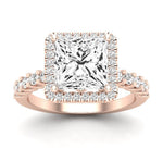 Sweetpea Princess Diamond Engagement Ring (Lab Grown Igi Cert) rosegold