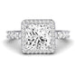 Sweetpea Princess Diamond Engagement Ring (Lab Grown Igi Cert) whitegold