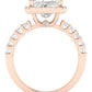 Sweetpea Princess Diamond Engagement Ring (Lab Grown Igi Cert) rosegold