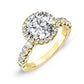 Sweetpea Round Diamond Bridal Set (Lab Grown Igi Cert) yellowgold