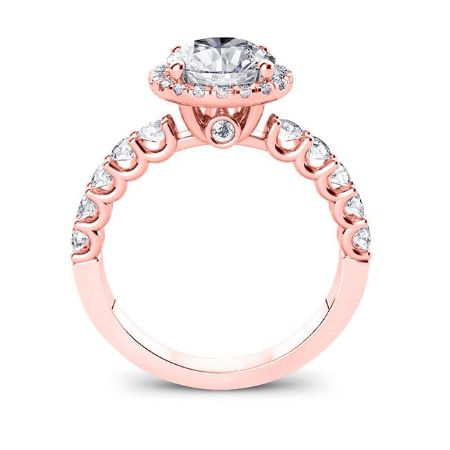 Sweetpea Round Diamond Bridal Set (Lab Grown Igi Cert) rosegold