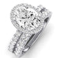 Sweetpea Oval Diamond Bridal Set (Lab Grown Igi Cert) whitegold