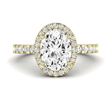 Sweetpea Oval Diamond Bridal Set (Lab Grown Igi Cert) yellowgold