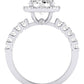 Sweetpea Oval Diamond Engagement Ring (Lab Grown Igi Cert) whitegold