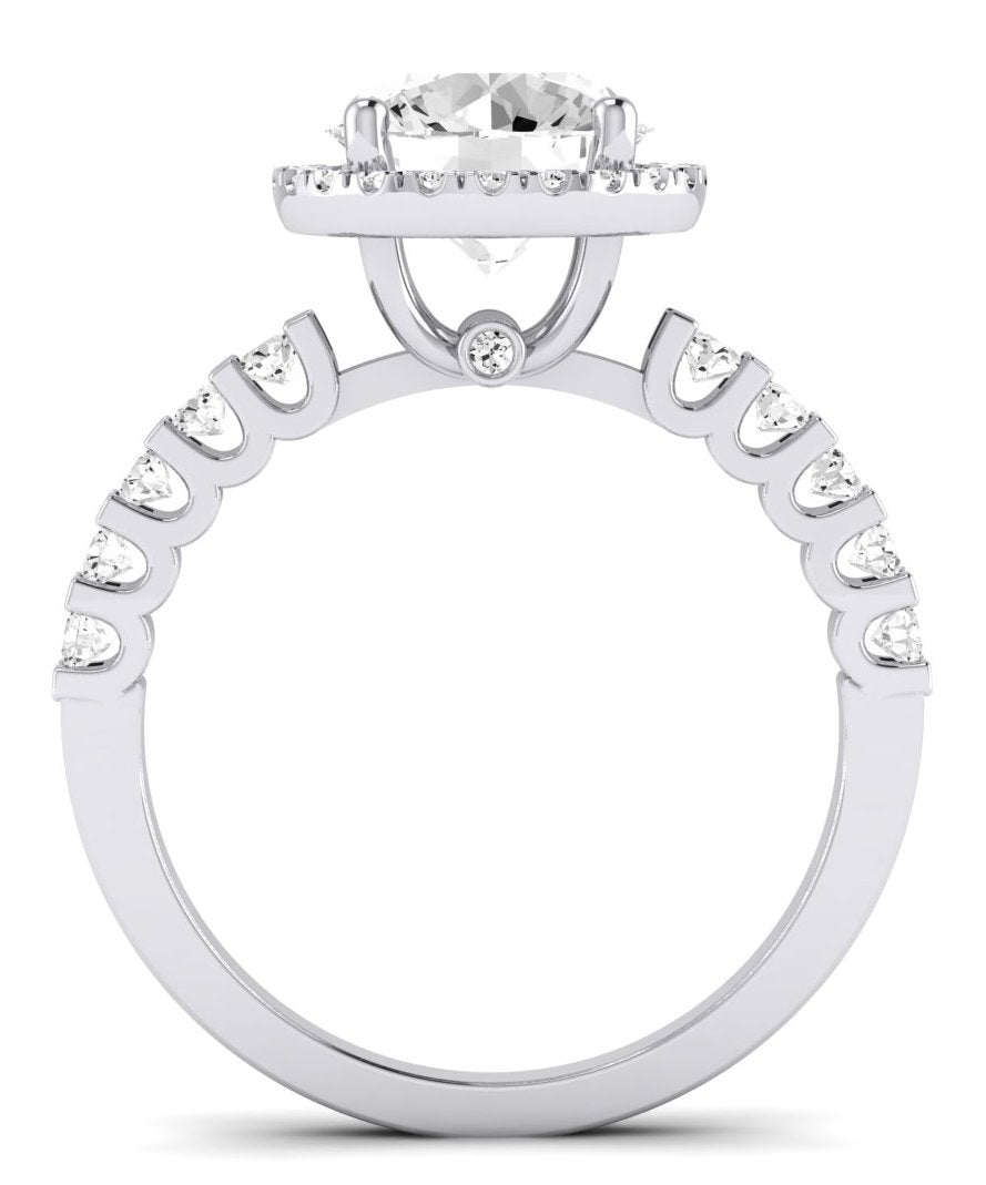 Sweetpea Oval Diamond Engagement Ring (Lab Grown Igi Cert) whitegold