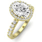 Sweetpea Oval Diamond Engagement Ring (Lab Grown Igi Cert) yellowgold