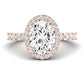 Sweetpea Oval Diamond Engagement Ring (Lab Grown Igi Cert) rosegold