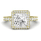 Sweetpea Princess Diamond Engagement Ring (Lab Grown Igi Cert) yellowgold