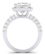 Sweetpea Princess Diamond Engagement Ring (Lab Grown Igi Cert) whitegold