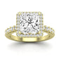 Sweetpea Princess Diamond Engagement Ring (Lab Grown Igi Cert) yellowgold