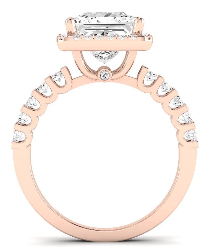 Sweetpea Princess Diamond Engagement Ring (Lab Grown Igi Cert) rosegold