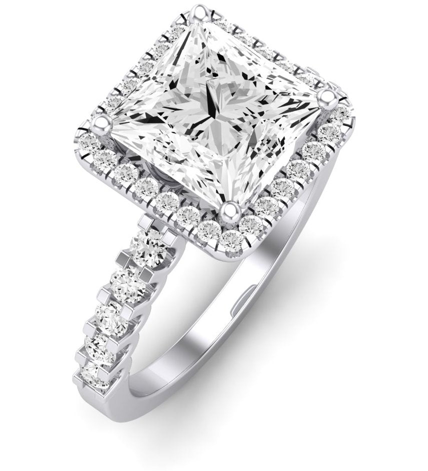 Sweetpea Princess Diamond Engagement Ring (Lab Grown Igi Cert) whitegold