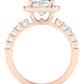 Sweetpea Cushion Diamond Engagement Ring (Lab Grown Igi Cert) rosegold