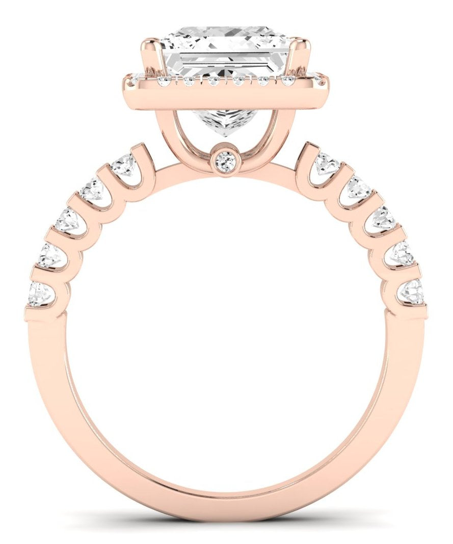 Sweetpea Princess Diamond Engagement Ring (Lab Grown Igi Cert) rosegold