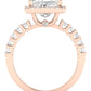 Sweetpea Princess Diamond Engagement Ring (Lab Grown Igi Cert) rosegold