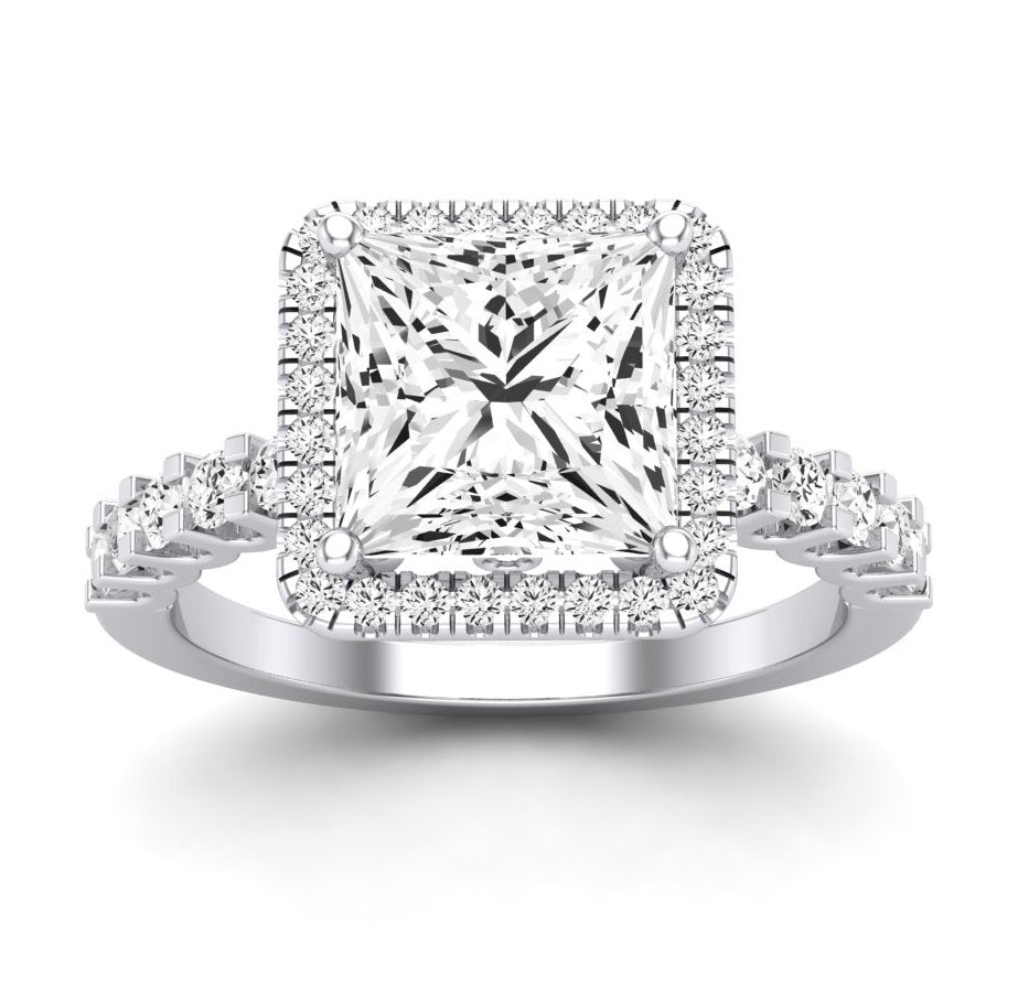 Sweetpea Princess Diamond Engagement Ring (Lab Grown Igi Cert) whitegold