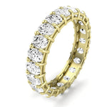 Sylvan Oval Cut Diamond Eternity Band (Clarity Enhanced) yellowgold