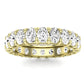 Sylvan Oval Cut Diamond Eternity Band (Clarity Enhanced) yellowgold