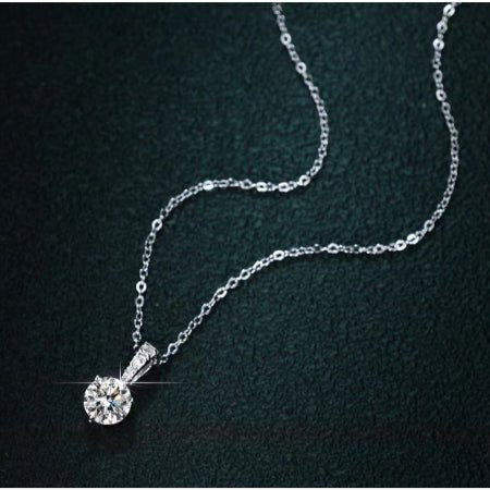 Tali Diamond Necklace (Clarity Enhanced) whitegold