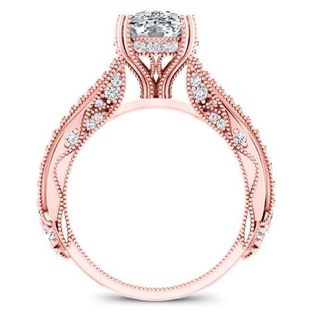 Tansy Cushion Diamond Bridal Set (Lab Grown Igi Cert) rosegold