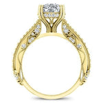 Tansy Cushion Diamond Bridal Set (Lab Grown Igi Cert) yellowgold