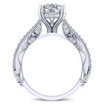 Tansy Cushion Diamond Engagement Ring (Lab Grown Igi Cert) whitegold