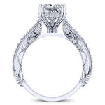Tansy Princess Diamond Engagement Ring (Lab Grown Igi Cert) whitegold