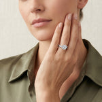 Tansy - GIA Natural Round Diamond Engagement Ring