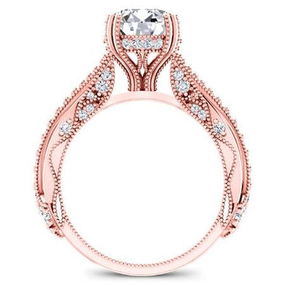 Tansy Round Diamond Bridal Set (Lab Grown Igi Cert) rosegold