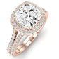 Tea Rose - 1.1ct Cushion Diamond Engagement Ring (Lab Grown Igi Cert) rosegold