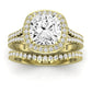 Tea Rose - 1.1ct Cushion Diamond Engagement Ring (Lab Grown Igi Cert) yellowgold