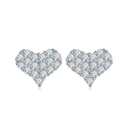 Tessa - Ct Diamond Earrings whitegold