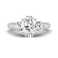 Thistle Oval Diamond Bridal Set (Lab Grown Igi Cert) whitegold